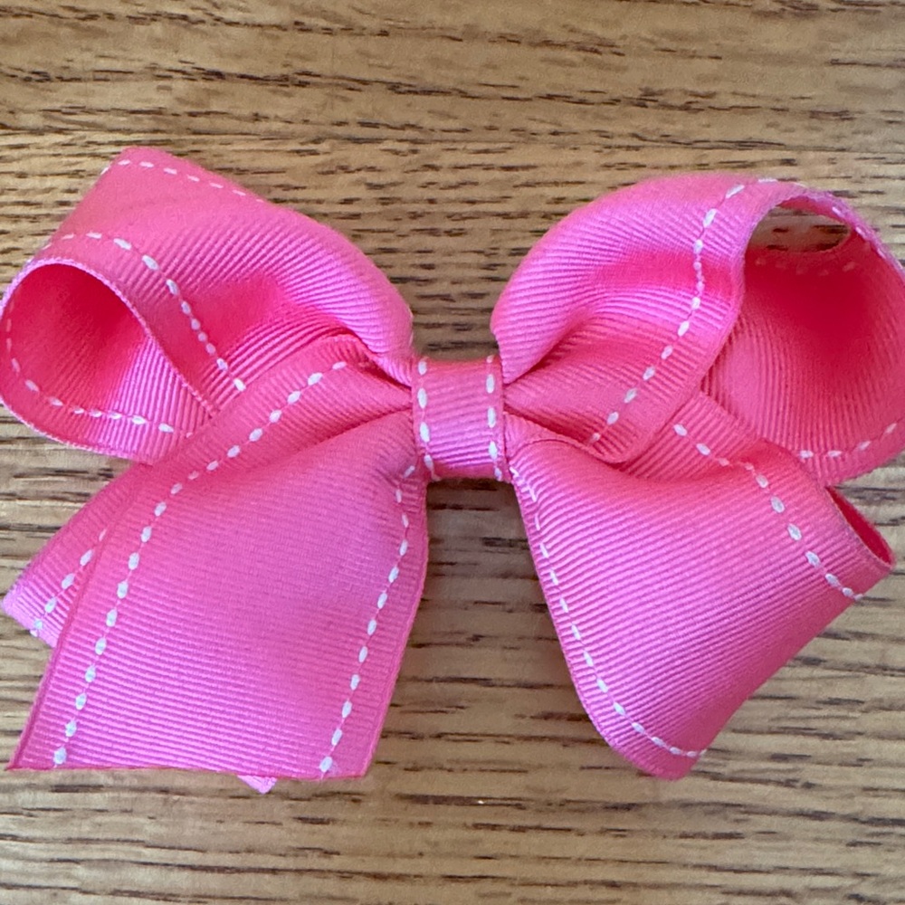 Pink Hair Bow for Kids